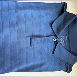 Blue Shortsleeved Golf Shirt